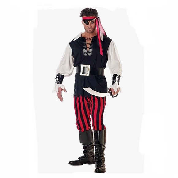 California Costumes Other - California costume cutthroat pirate and spirit Halloween accessories  Sz L